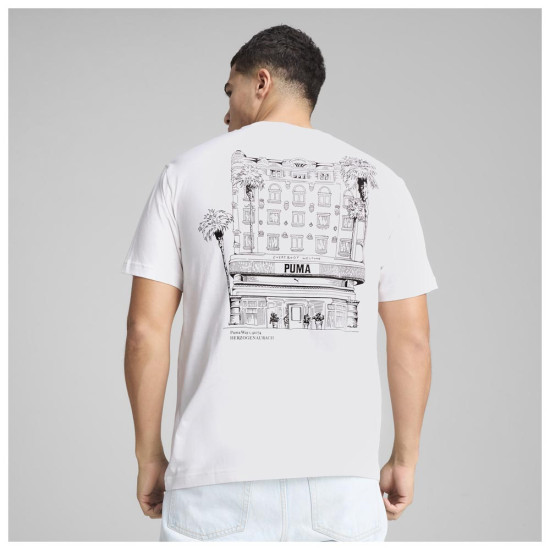Puma Ανδρική κοντομάνικη μπλούζα Graphics Hotel Relaxed Tee